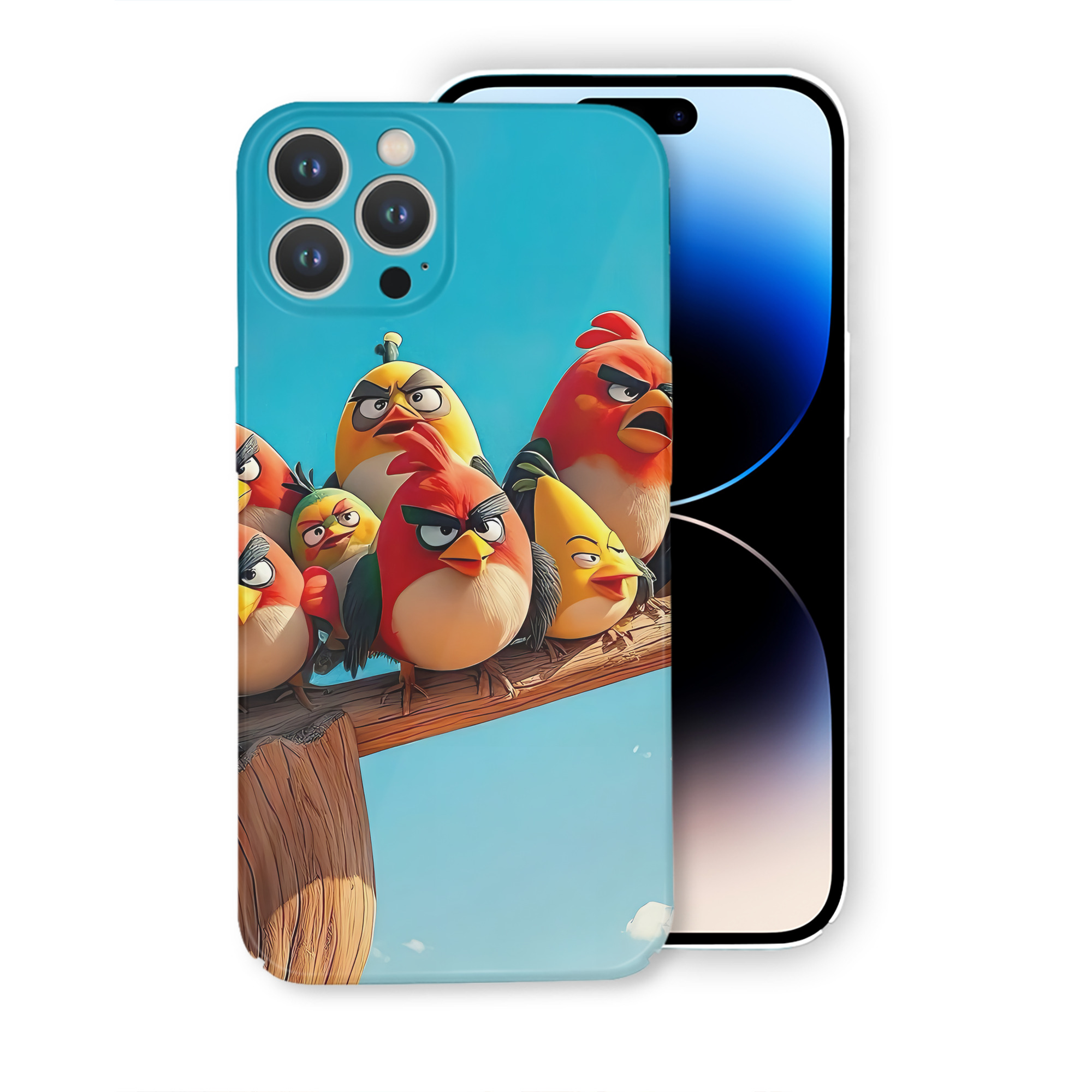 （画像用） Angry Birds アングリーバード 【iPhone 14シリーズ対応】ハードケース
